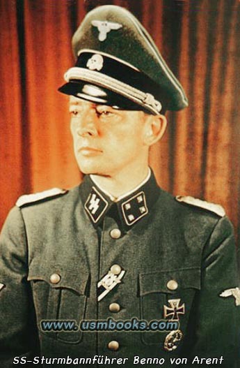 SS-Sturmbannfuhrer Benno von Arent, Reichsbühnenbildner