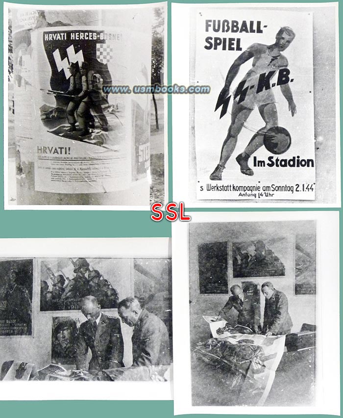 Bosnian SS posters