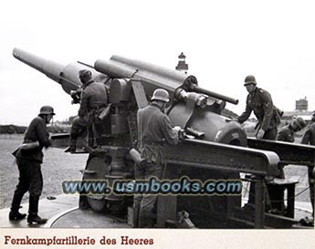 Werhmacht coastal artillery