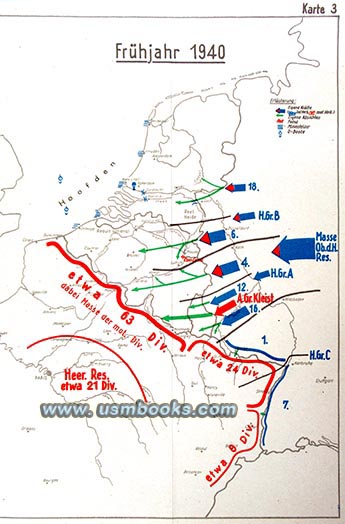 Nazi invasion map 1940