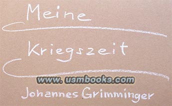 photo album Nazi Knight’s Cross recipient Johannes Grimminger