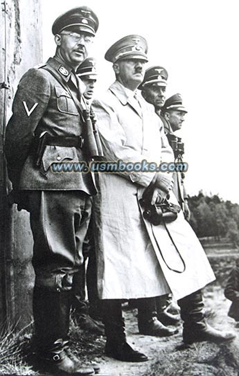 Hitler and Reichfuhrer-SS Heinrich Himmler