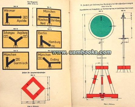 Reichsautobahn signs