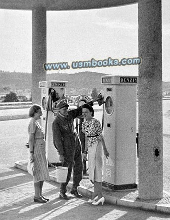 Reichsautobahn Tankstelle