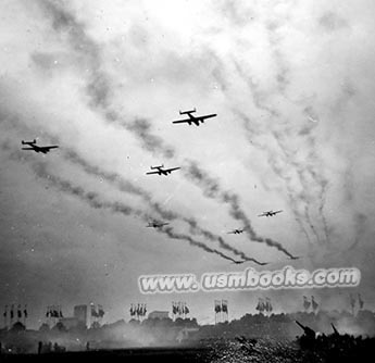 Luftwaffe demonstration 1938 Nazi Party Days