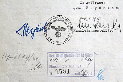 Der Reichsführer-SS und Chef der deutschen Polizei im Reichsministerium des Innern