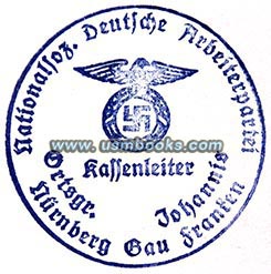 NSDAP Ortsgruppe St. Johannis, Gau Franken
