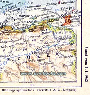 1942 Schlag Nach Tornisterschrift USA