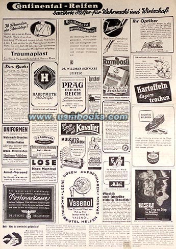 SS newspaper advertising