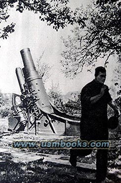 Nazi heavy mortar in France 1940