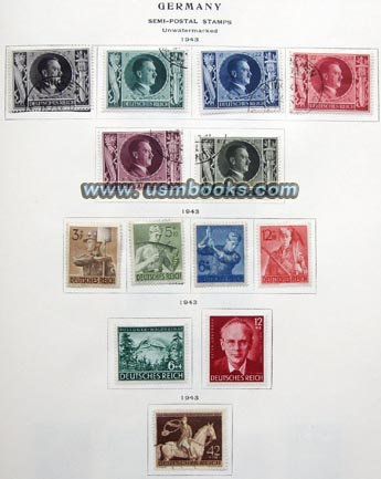 Adolf Hitler Briefmarken