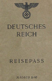 Deutsches Reich Reisepass