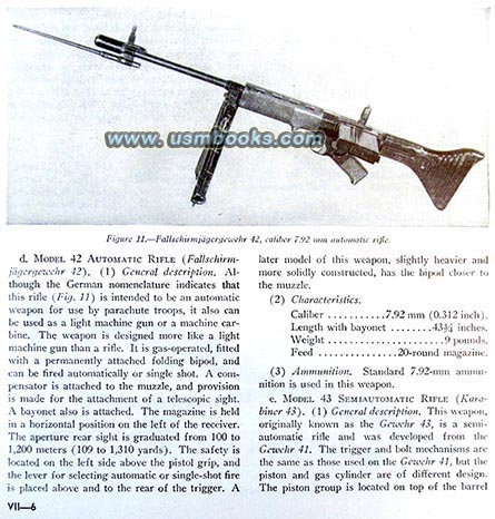 Nazi paratrooper rifle