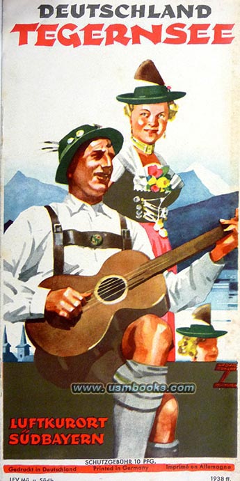 3. Reich Reiseprospekt Luftkurort Tegernsee, Ludwig Hohlwein