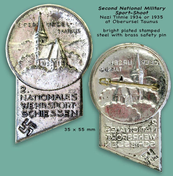 ピンバッジ Germany, Third Reich, DHV pin; National association of commercial emp 