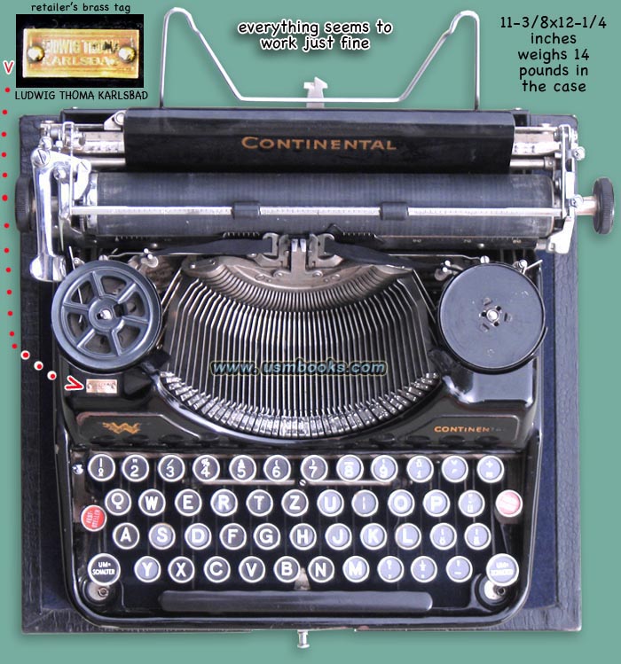 Wanderer Continental typewriter