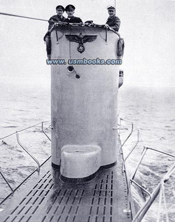 Kriegsmarine eagle and swastika on U-Boot