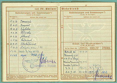 Wehrmacht promotions