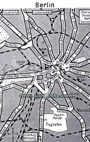 1938 map of Berlin