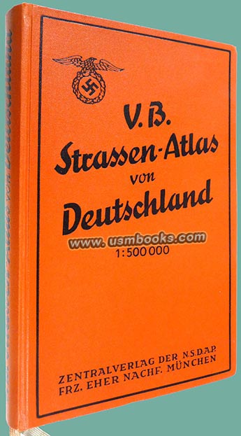 1938 VB Atlas of Nazi Germany