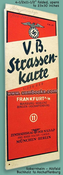 VB Strassenkarte Frankfurt aM 11