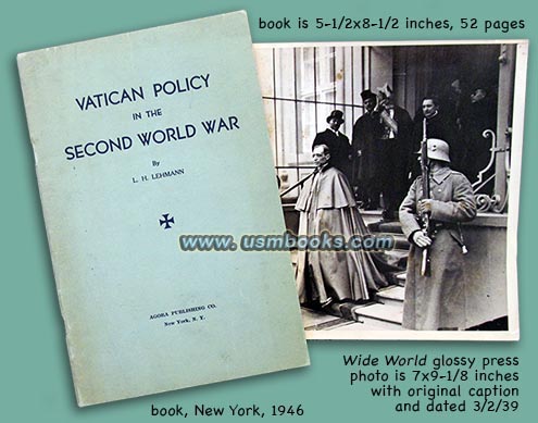 Vatican Policy in the Second World War by L.H. Lehmann