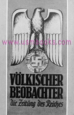 Nazi newspaper Völkischer Beobachter