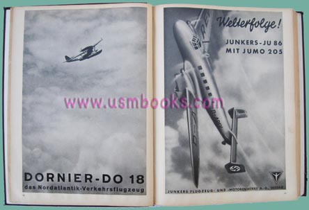 Nazi airplane advertising