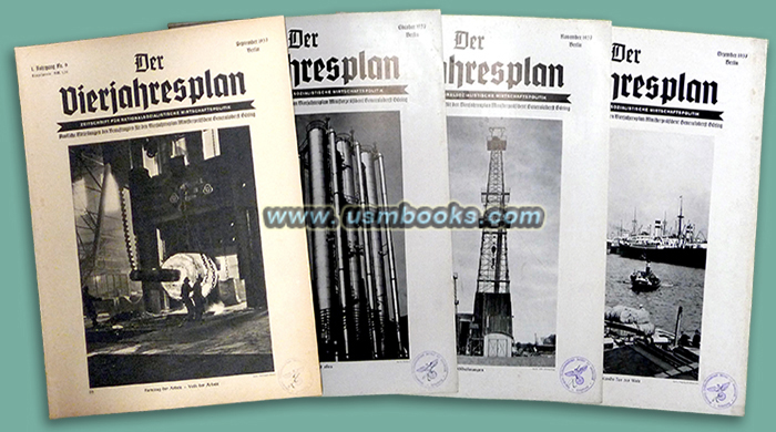 1937 Zeitschrift fr nationalsozialistische Wirtschaftspolitik mit den amtlichen Mitteilungen des Beauftragten fr den Vierjahresplan Ministerprsident Generalfeldmarschall Gring