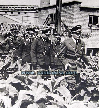 Nazi dignitaries visiting Polish tobacco factory