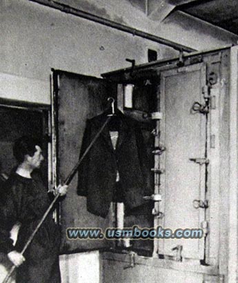 Nazi delousing facility, gas chamber