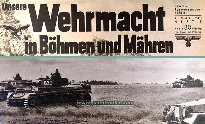 Unsere Wehrmacht in Böhmen und Mähren Heft 9, 1943