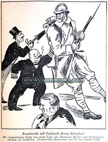 anti-German propaganda cartoon