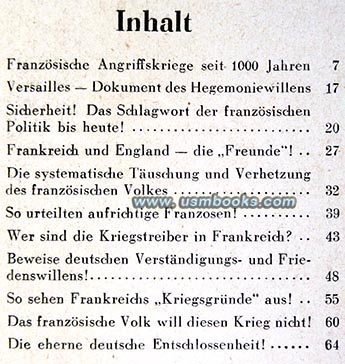 Was will Frankreich? Kriegsgrnde und was dahinter steht