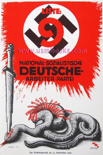 NSDAP swastika poster