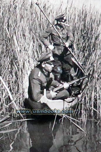 Nazi border police postcard